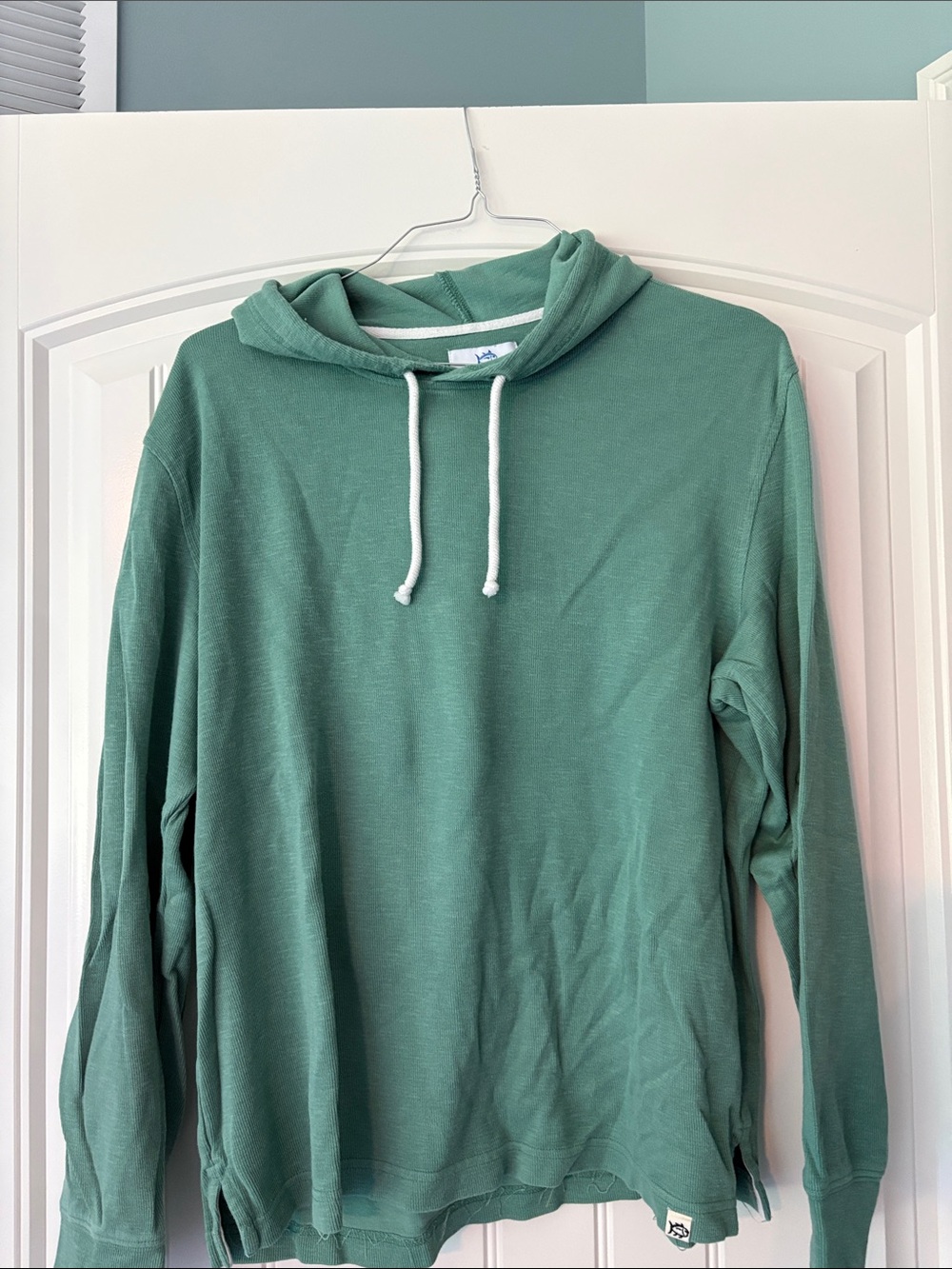 Southern Tide Men's Crewneck Hoodie in Sage Green